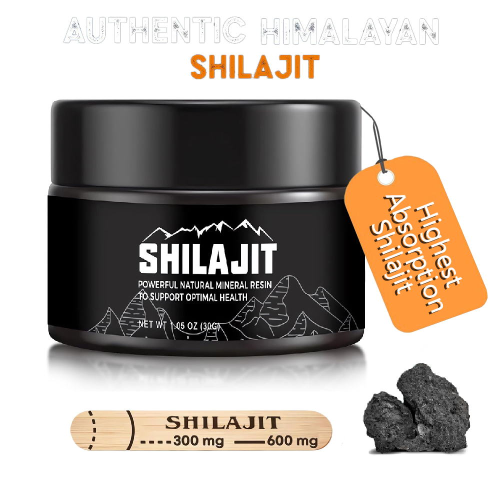 Shilajit Resin Pure - Authentic Himalayan Shilajit Resin - Organic