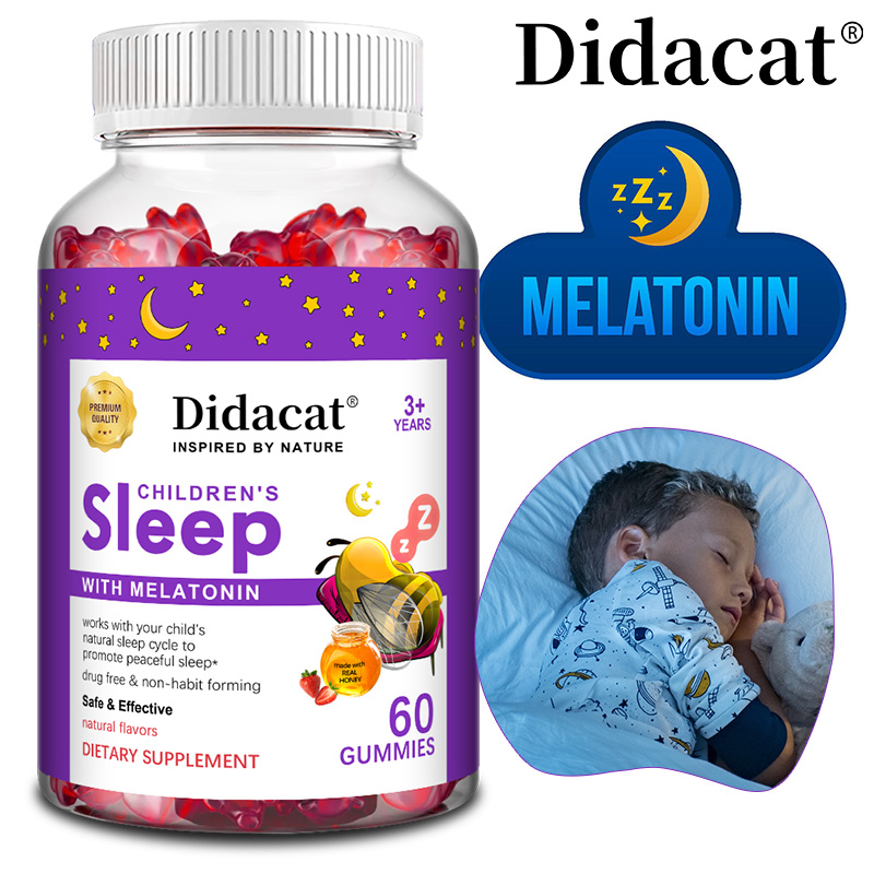 Melatonin Sleep Gummy - Kids Melatonin Gummies - Gentle Sleep