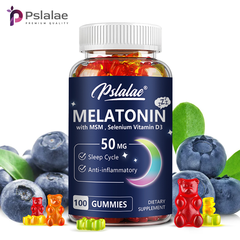 Melatonin Sleep Gummy - Melatonin Gummies 50mg - Sleep Aid,