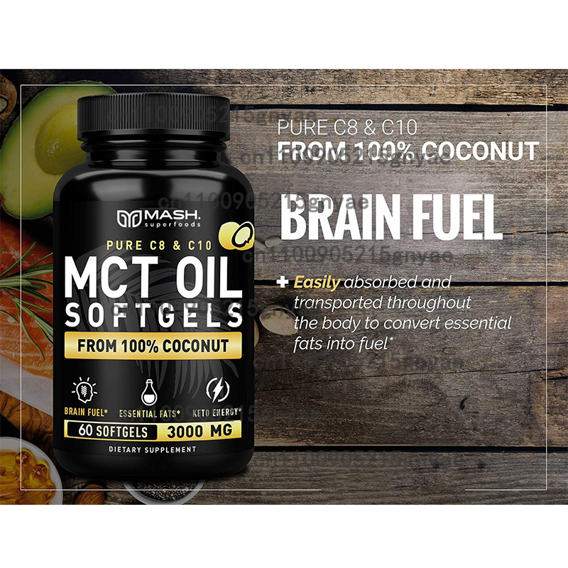 Mct Oil Coconut - MCT Oil 3600 Mg C8 C10