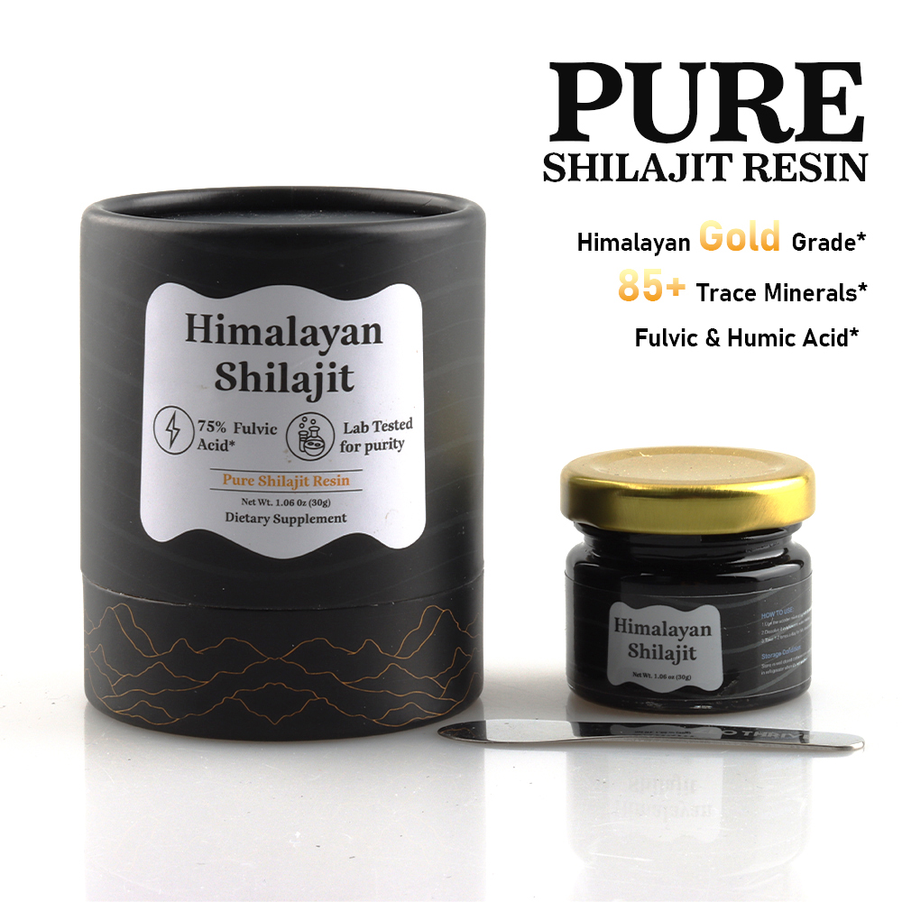 Shilajit Resin Pure - Pure Himalayan Shilajit Resin High Potency