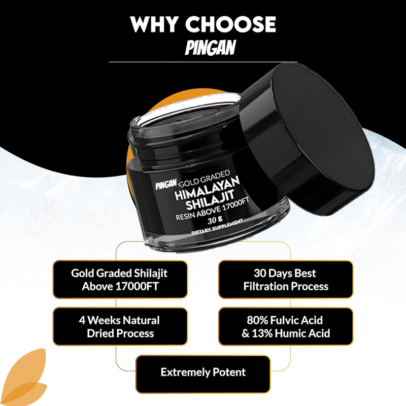 Shilajit Resin Pure - Pure Himalayan Shilajit Resin,naturally Dried and