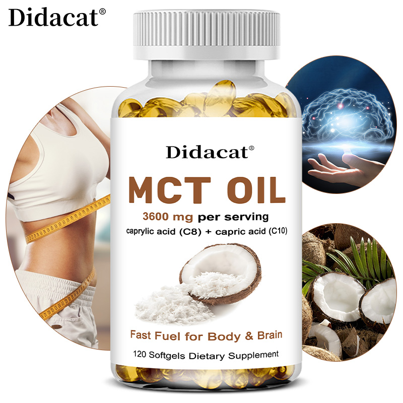 Mct Oil Coconut - MCT Oil 3600 mg C8 C10