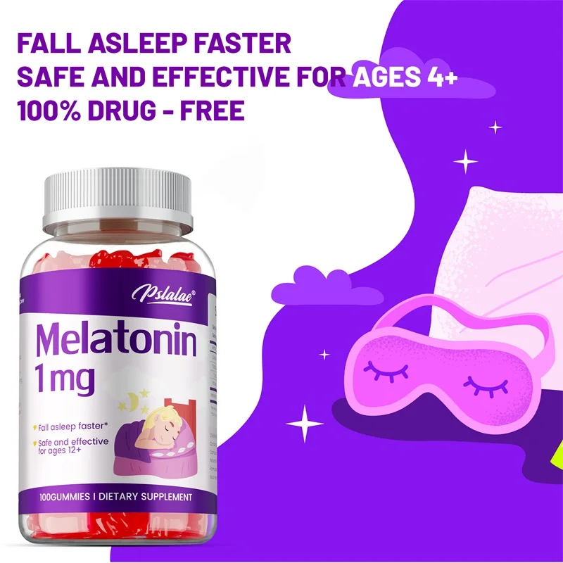 Melatonin Gummies 1mg - Helps  - Melatonin Sleep Gummy ulasan dan harga