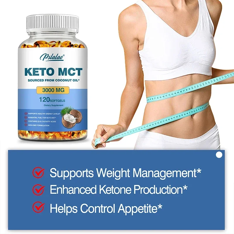 Keto MCT Oil 3000 Mg Capsules  - Mct Oil Coconut ulasan dan harga