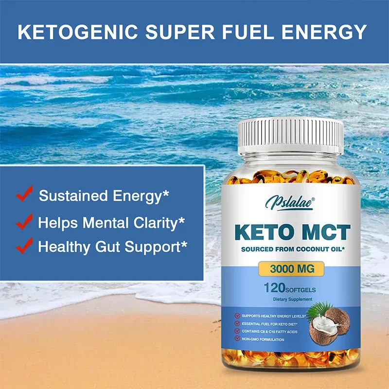 Keto MCT Oil 3000 Mg Capsules  - Mct Oil Coconut ulasan dan harga