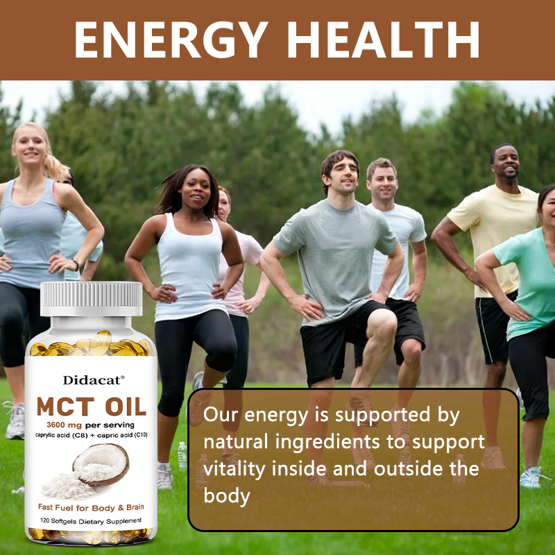 Pure MCT Oil Capsules 3000mg,  - Mct Oil Coconut ulasan dan harga