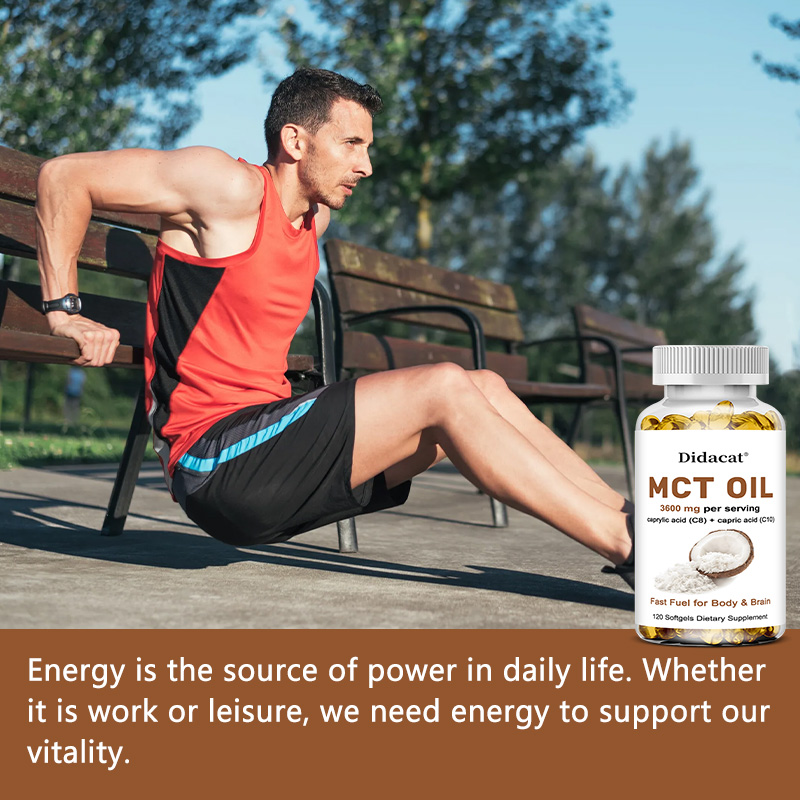 Pure MCT Oil Capsules 3000mg,  - Mct Oil Coconut ulasan dan harga