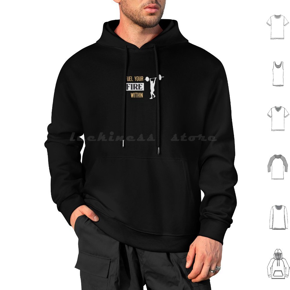 Fuel Your Fire Within Hoodie C - Fuel Fitness & Nutrition Oakbank Photos ulasan dan harga