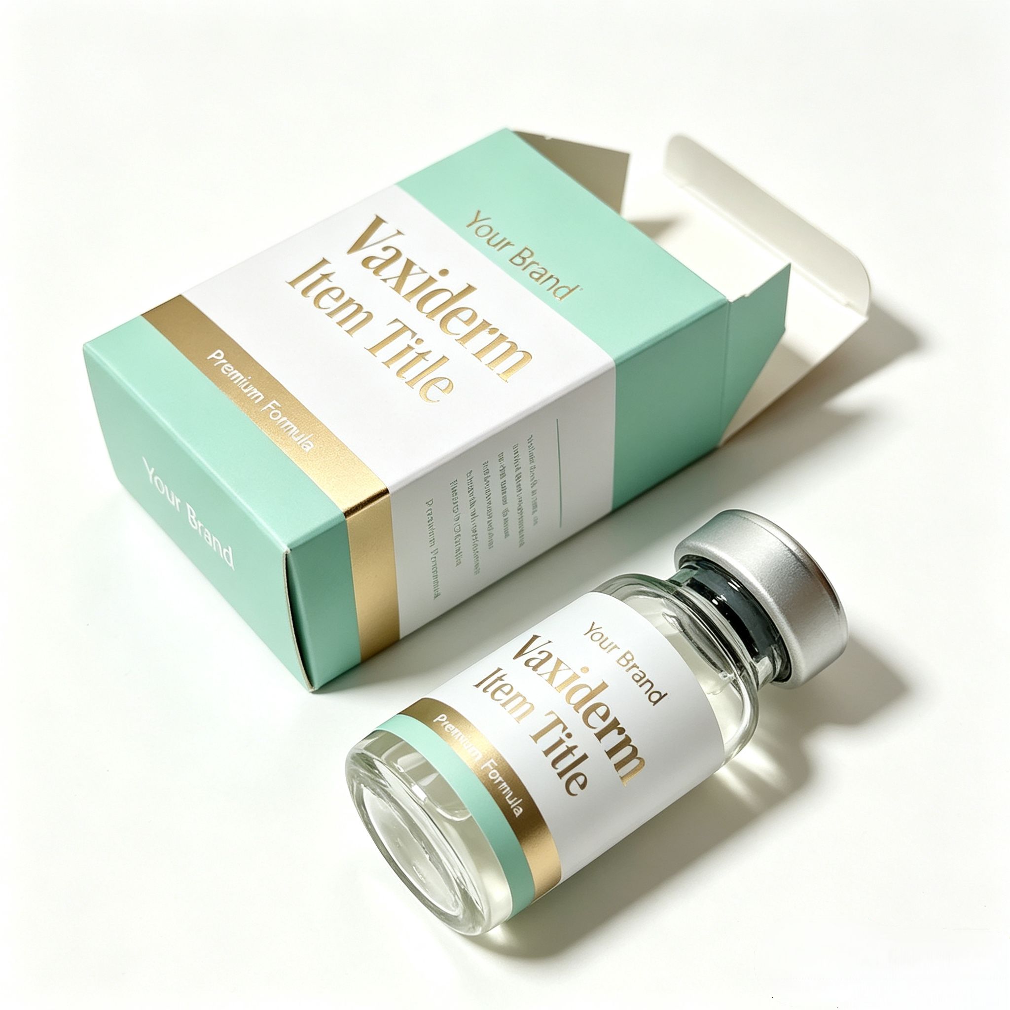 Custom Peptide Vial Waterproof - Nutrition Fitness ulasan dan harga