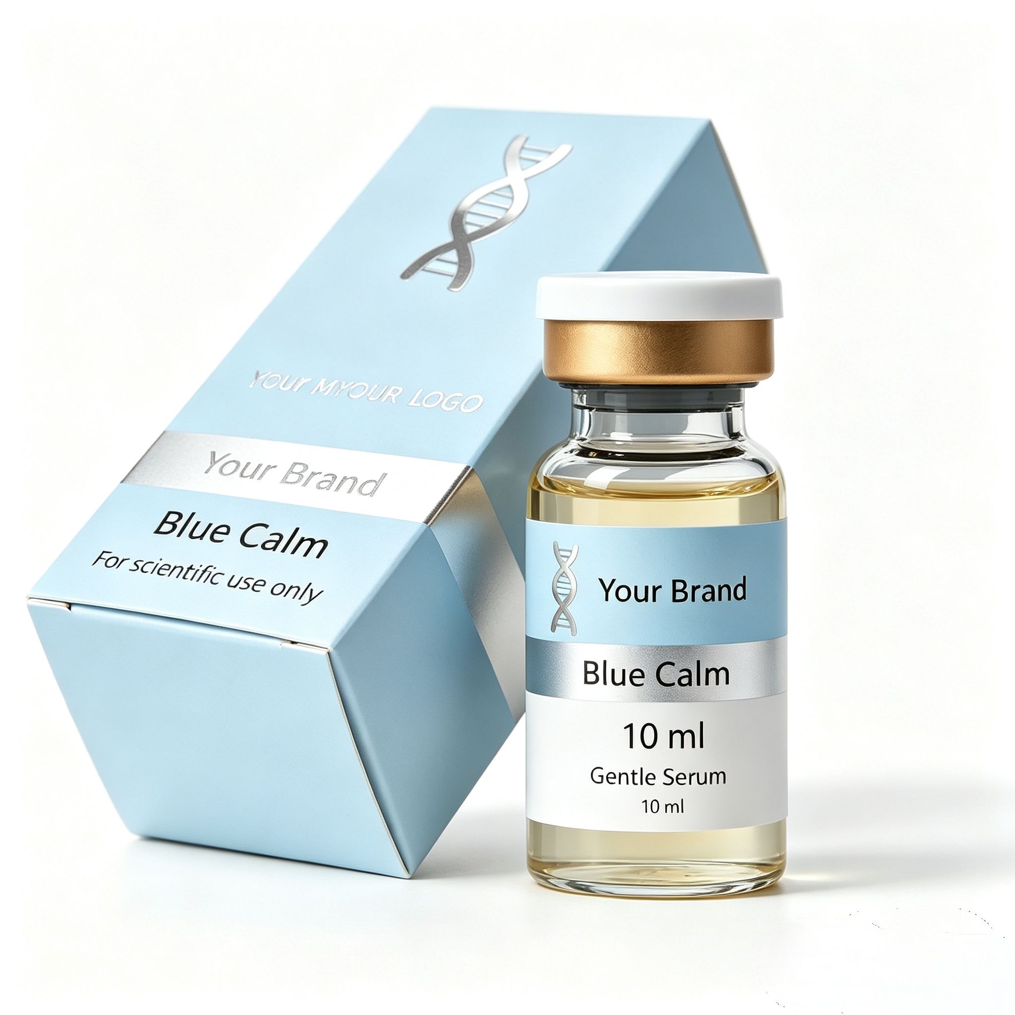Custom Peptide Vial Waterproof - Nutrition Fitness ulasan dan harga
