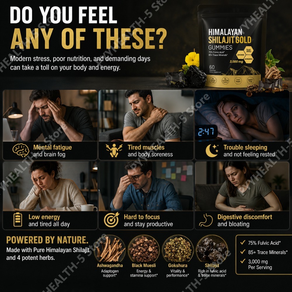 Pure Himalayan Shilajit Gummie - Shilajit Resin Pure ulasan dan harga
