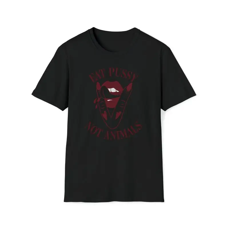 Unisex Vegan T-Shirt Eat Pssy  - Nutrition Fitness ulasan dan harga