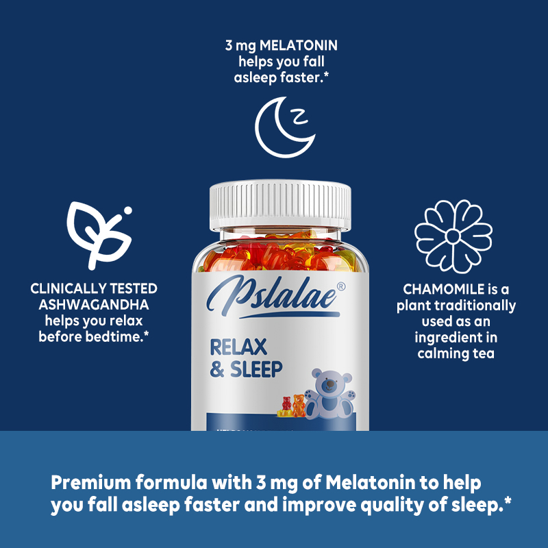 Relax and Sleep - with Melaton - Melatonin Sleep Gummy ulasan dan harga