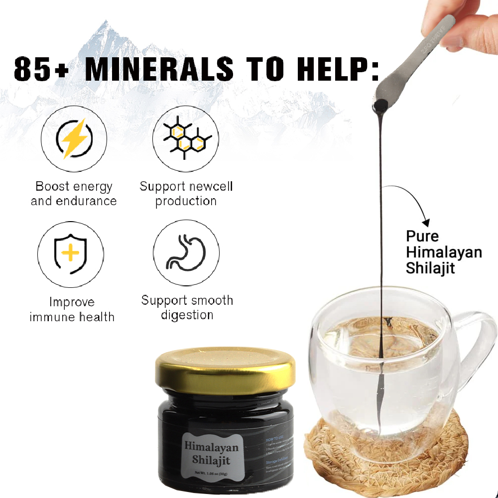 Pure Himalayan Shilajit Resin  - Shilajit Resin Pure ulasan dan harga