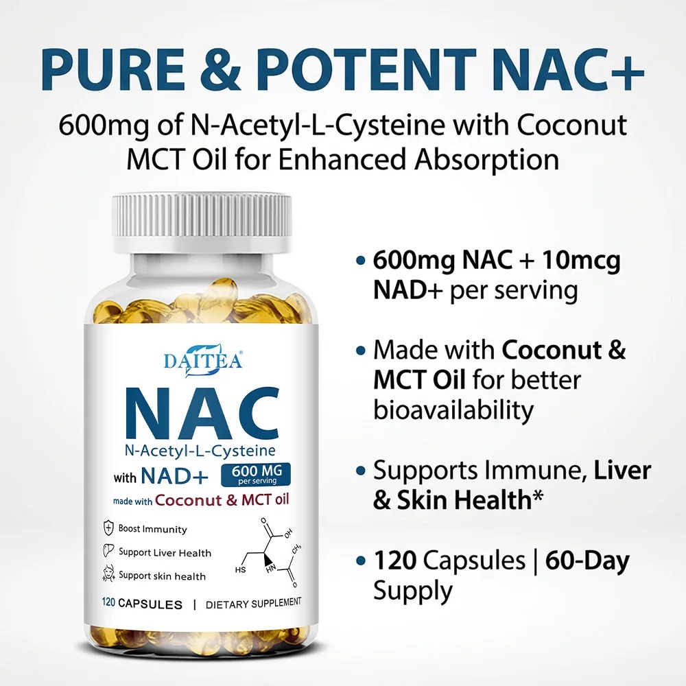 NAC Supplement N-Acetyl Cystei - Mct Oil Coconut ulasan dan harga