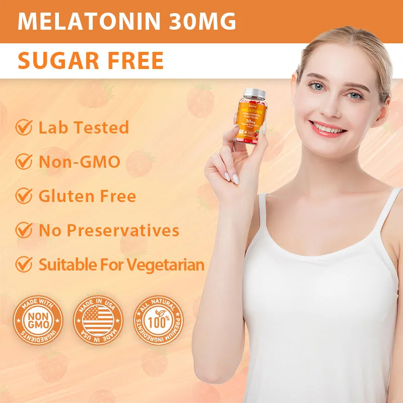 Melatonin 30mg - Calm The Mind - Melatonin Sleep Gummy ulasan dan harga