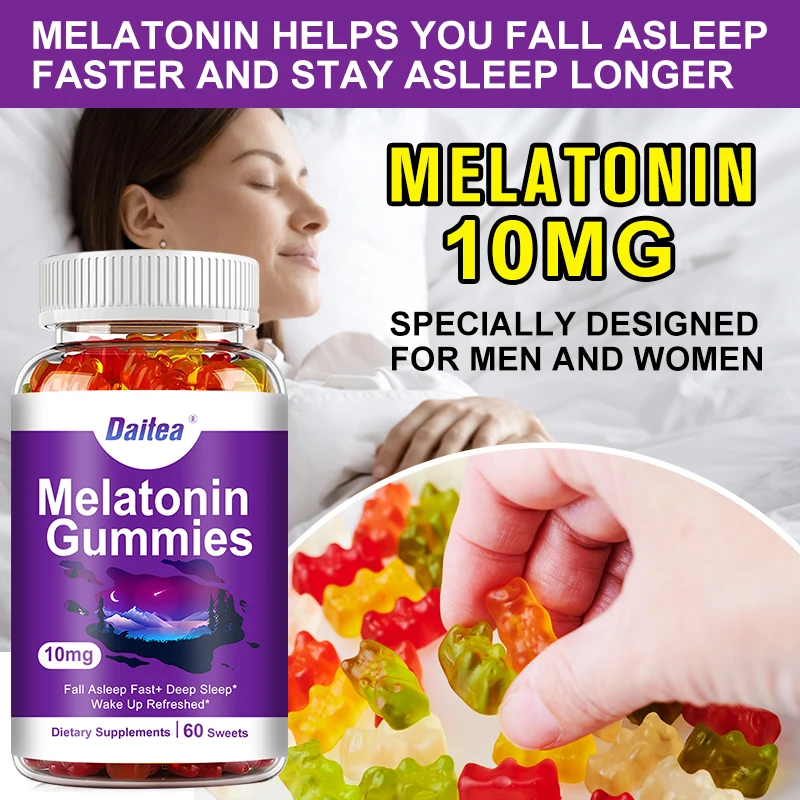 Melatonin 10 Mg Supplement | P - Melatonin Sleep Gummy ulasan dan harga