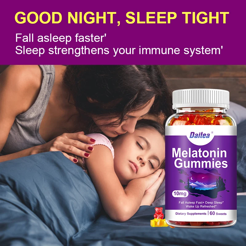 Melatonin 10 Mg Supplement | P - Melatonin Sleep Gummy ulasan dan harga