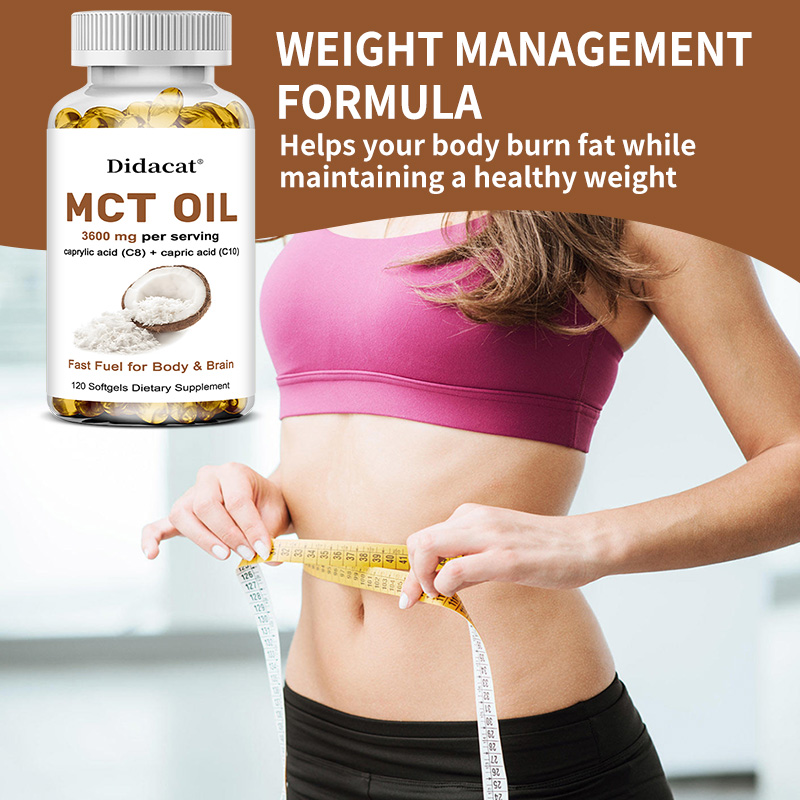 MCT Oil 3600 mg C8 C10 Capsule - Mct Oil Coconut ulasan dan harga