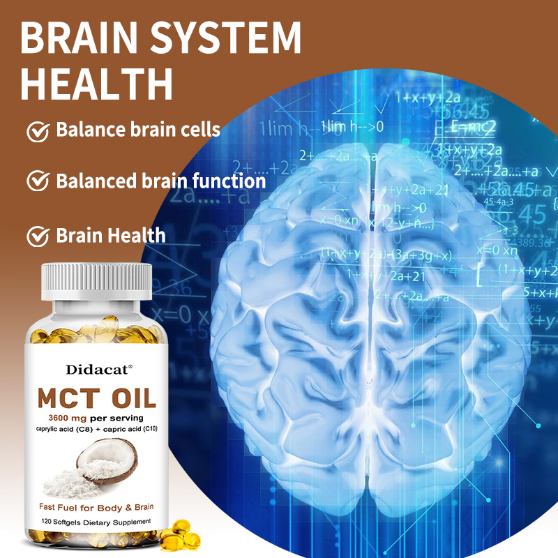 MCT Oil 3600 mg C8 C10 Capsule - Mct Oil Coconut ulasan dan harga