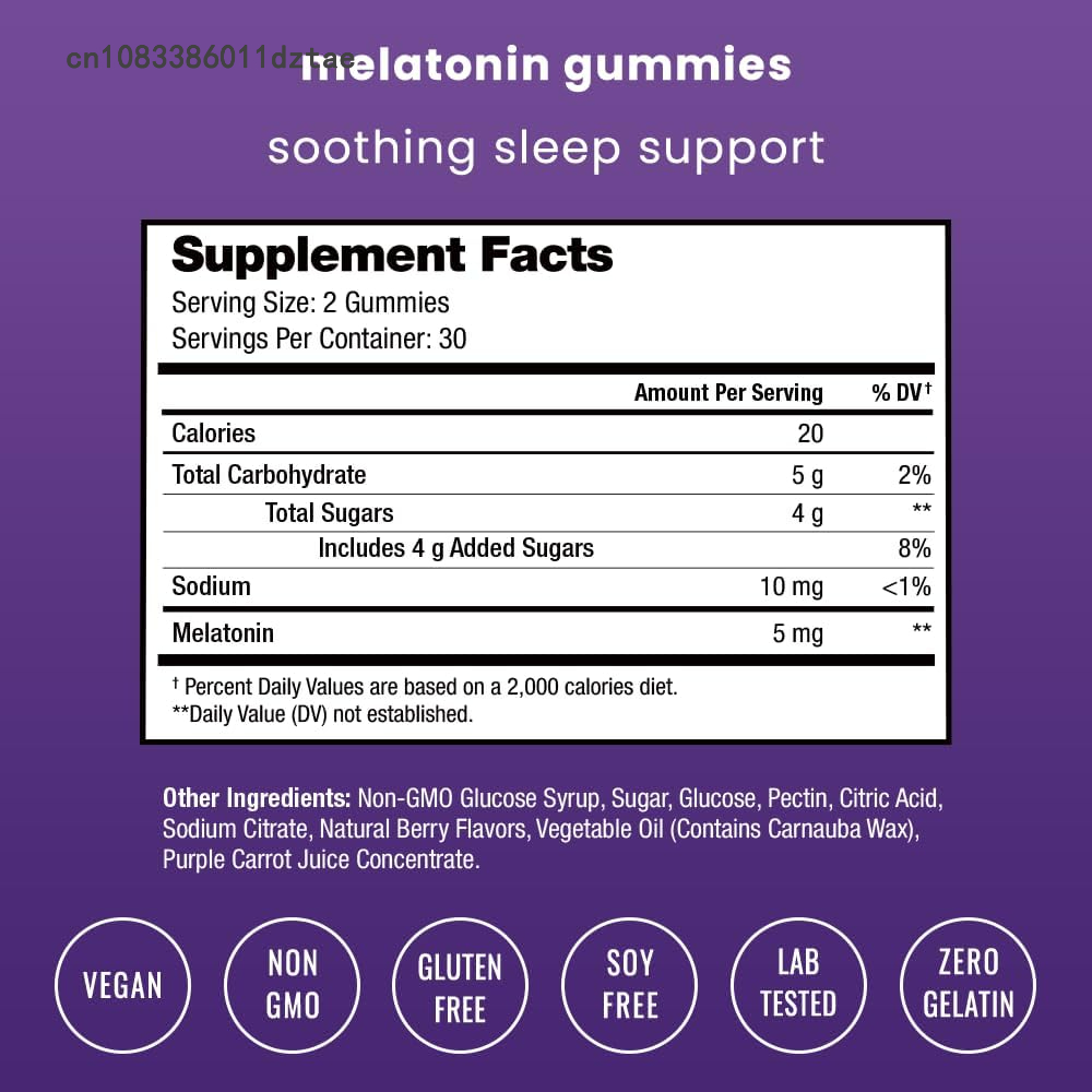Melatonin Gummies - Sleep Aid, - Melatonin Sleep Gummy ulasan dan harga