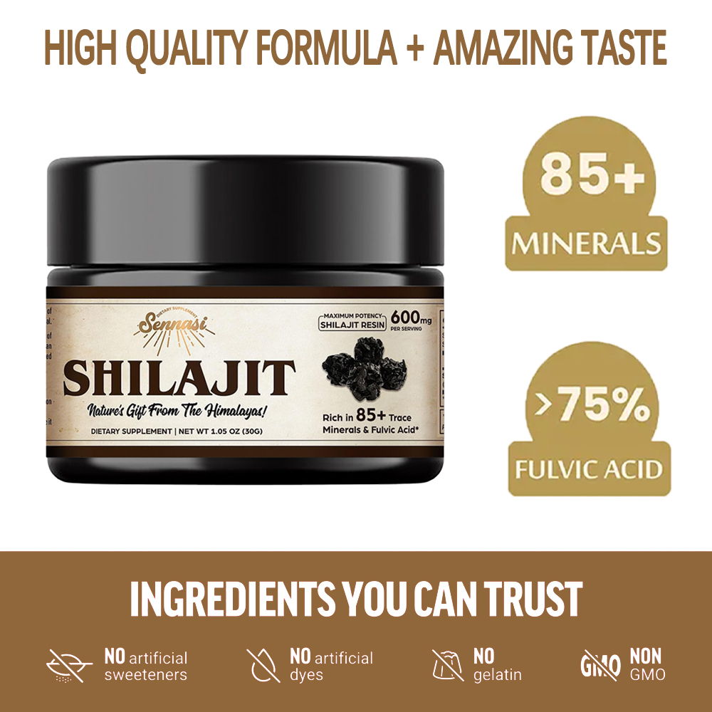 Pure Himalayan Shilajit Resin, - Shilajit Resin Pure ulasan dan harga