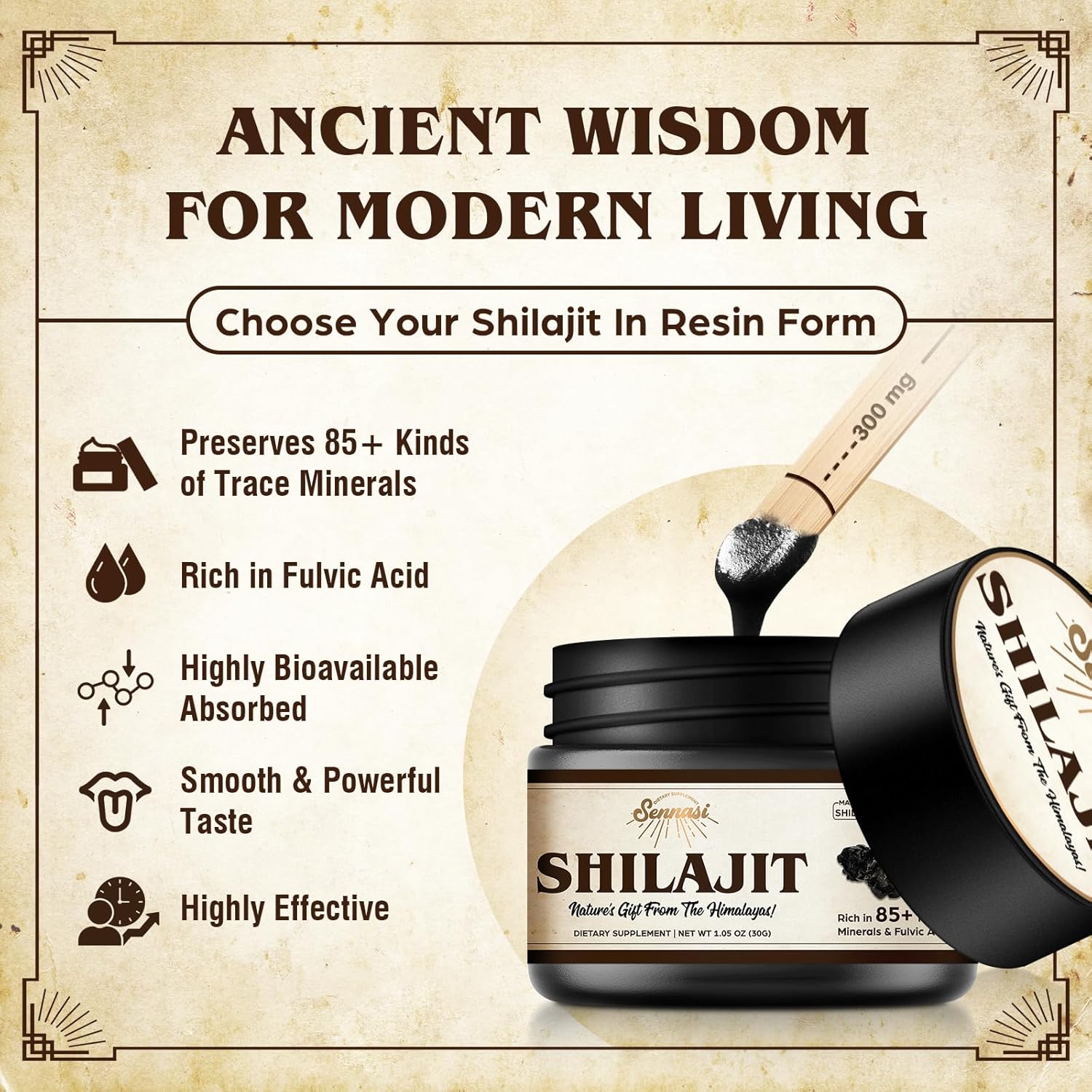 100% Pure Natural Himalayan Or - Shilajit Resin Pure ulasan dan harga