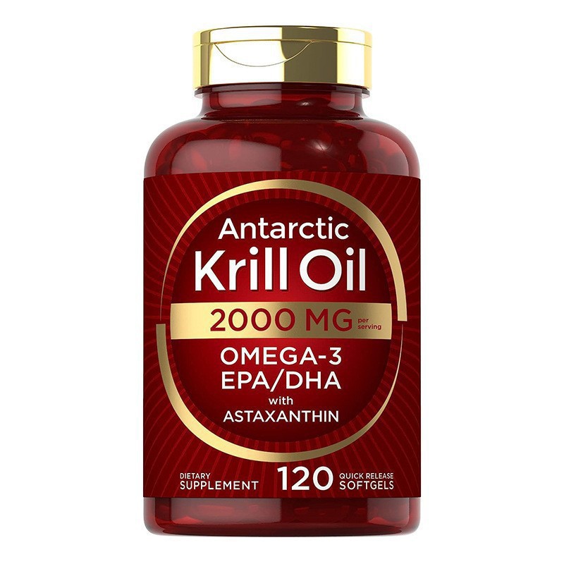 Krill oil soft capsules supple - Nutrition Fitness ulasan dan harga