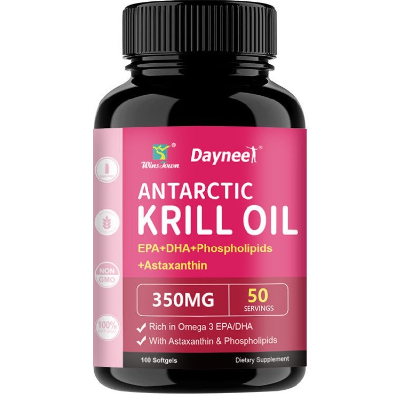 Krill oil soft capsules supple - Nutrition Fitness ulasan dan harga