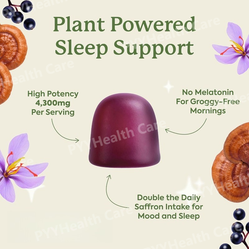 WonderSleep Mushroom Gummies S - Melatonin Sleep Gummy ulasan dan harga