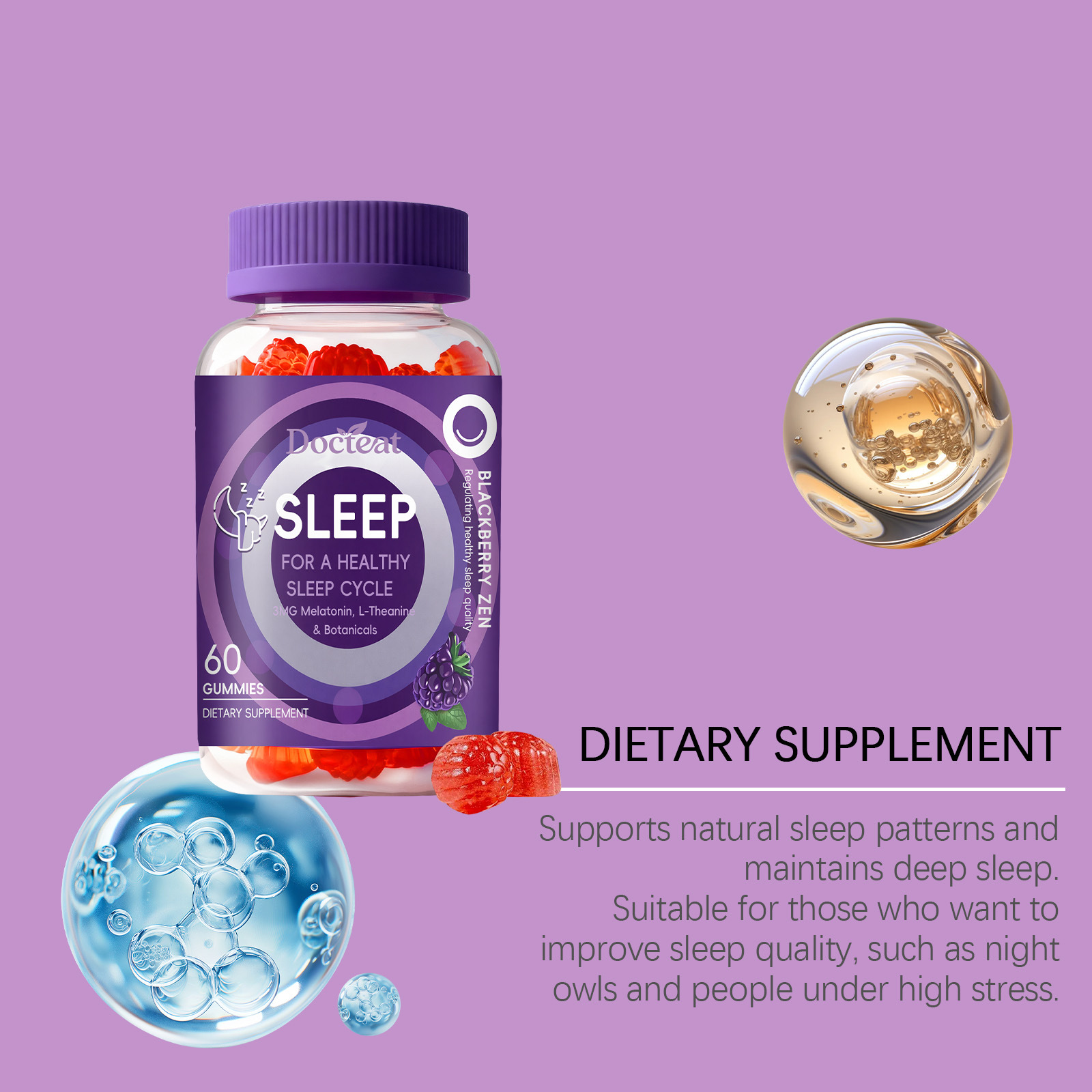 Sleep Gummies With Melatonin + - Melatonin Sleep Gummy ulasan dan harga